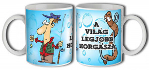 Bögre -  ' A világ legjobb Horgásza '