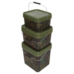 Gardner Tackle Square Camo Buckets