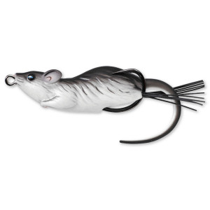 LIVETARGET MOUSE WALKING BAIT BROWN/WHITE 60 MM 11 G