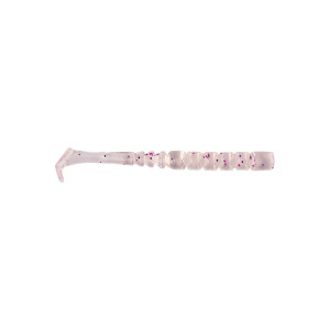 MUSTAD AJI PADDLE TAIL 2'' CLEAR RAINBOW GLITTER 12DB/CSOMAG