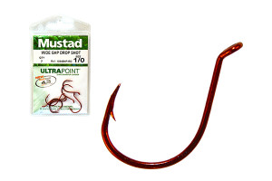 MUSTAD DROPSHOT HOOKS 2 10DB/CSOMAG