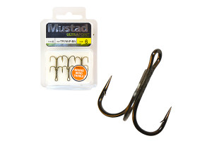 MUSTAD NP MUSTAD ROUND BEND TREBLE HK 2 6DB/CSOMAG