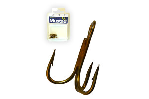 MUSTAD TREBLE HOOKS 2 10DB/CSOMAG