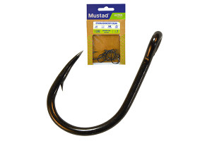 MUSTAD O'SHAUGHNESSY,STRAIGHT,RINGED 1 6DB/CSOMAG