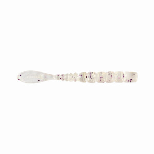 MUSTAD AJI FISH TAIL 2'' CLEAR RAINBOW GLITTER 12DB/CSOMAG