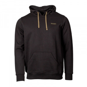 NASH Hoody Fish Pulóver  Fekete