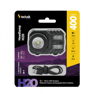 Technik Fejlámpa H20 + fókusz