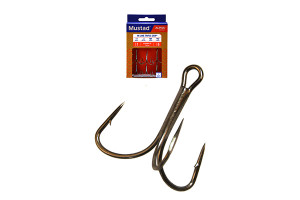 MUSTAD IN-LINE TRIPLE GRIP® TITAN STEEL 1 6DB/CS