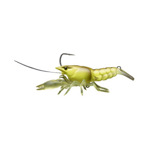 LIVETARGET LIVE CRAW FINESS BAIT  ORANGE BROWN CRAW 63MM 11G SLOW SINKING