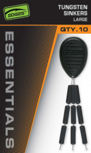Fox EDGES™ Essentials Tungsten Sinkers LARGE