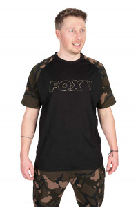 Fox Black/Camo Outline Póló