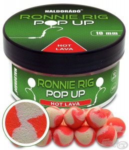 HALDORÁDÓ Ronnie Rig Pop Up 10 mm - Hot Lava