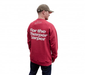 Solar Tackle Sharper Carper Jumper Red