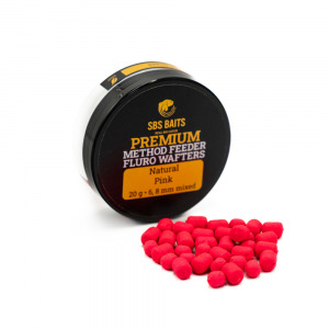 Premium Method Feeder Fluro Wafters (rózsaszín)