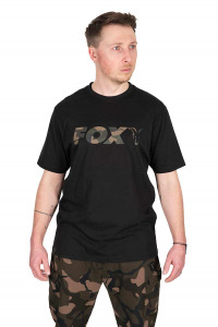 FOX Fox Black/Camo Logo Póló