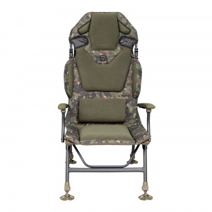 Trakker Levelite Camo hosszú háttámlájú szék