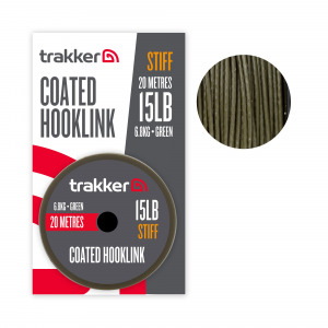 Trakker Coated Hooklin 15lb 20m