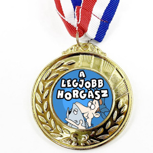 A legjobb Horgász - Vicces Érem