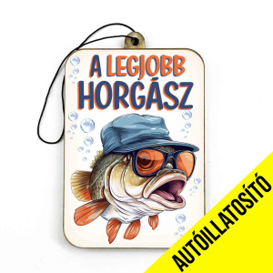 A Legjobb Horgász - Vicces Autóillatosító