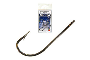 MUSTAD O`SHAUGHNESSY STAINLESS HOOKS STAINLESS STEEL 4 10DB/CSOMAG