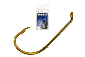 MUSTAD BEAK HOOKS BRONZE 2 10DB/CSOMAG