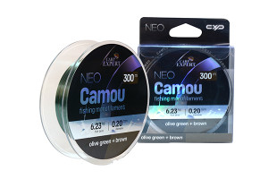 CARP EXPERT NEO CAMOU  0,20MM 150MOLIVE GEEN + BROWN 6,226KG