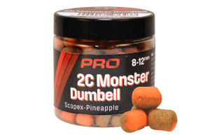 CARP EXPERT PRO  2C MONSTER DUMBELL 50G HONEY-SWEETCORN 8X10MM