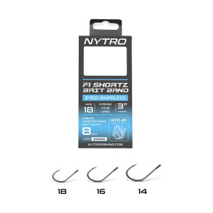 NYTRO NTO-B1 ELŐKÖTÖTT SZAKÁLL NÉLKÜLI CSALIGYŰRŰS METHOD ELŐKE 7,5 CM  14/0,13MM